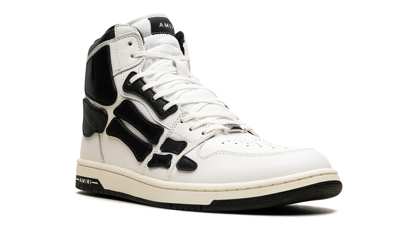 Amiri Skel Top Hi White Black