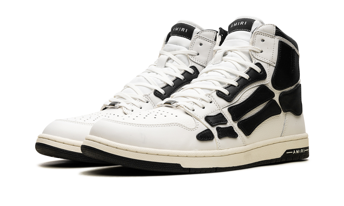Amiri Skel Top Hi White Black