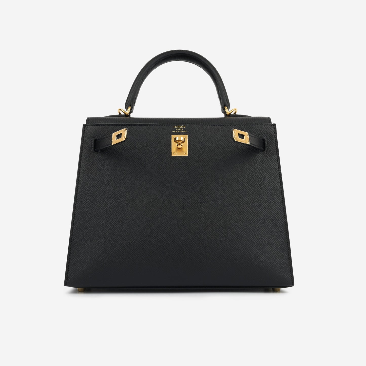 Hermès Kelly 25 - Black Epsom | Gold Hardware