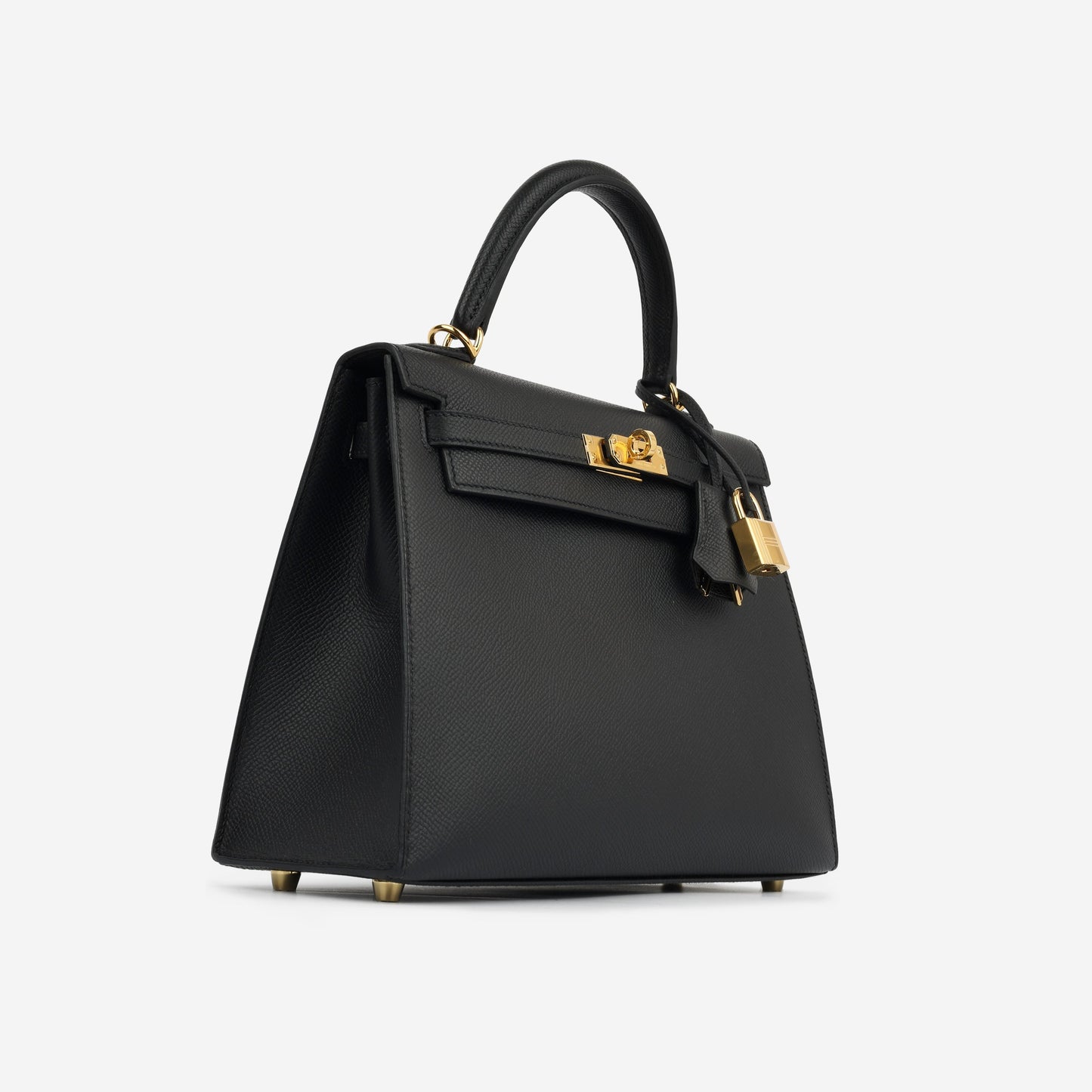 Hermès Kelly 25 - Black Epsom | Gold Hardware