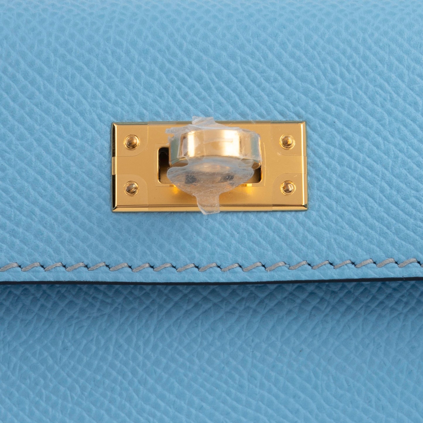 Hermès HSS Mini Kelly 20 - Celeste Epsom | Gold Hardware