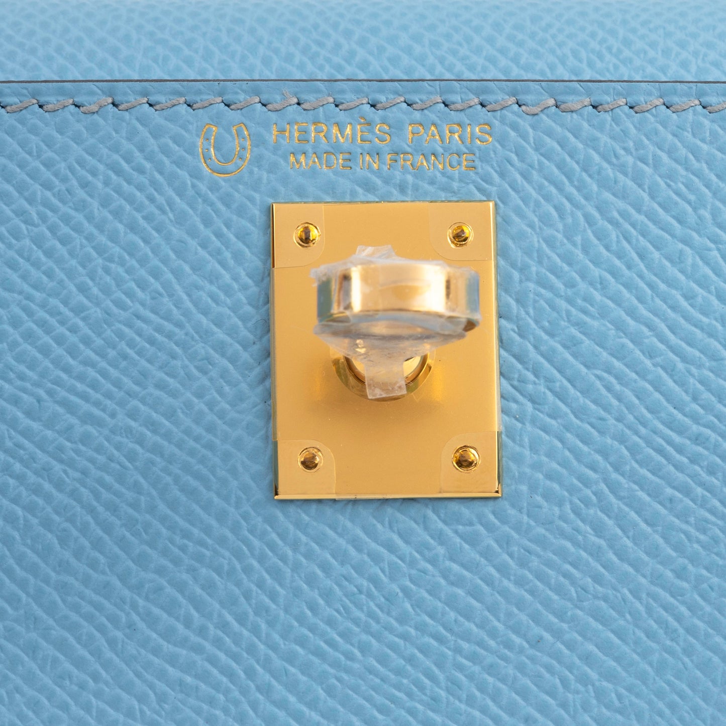 Hermès HSS Mini Kelly 20 - Celeste Epsom | Gold Hardware