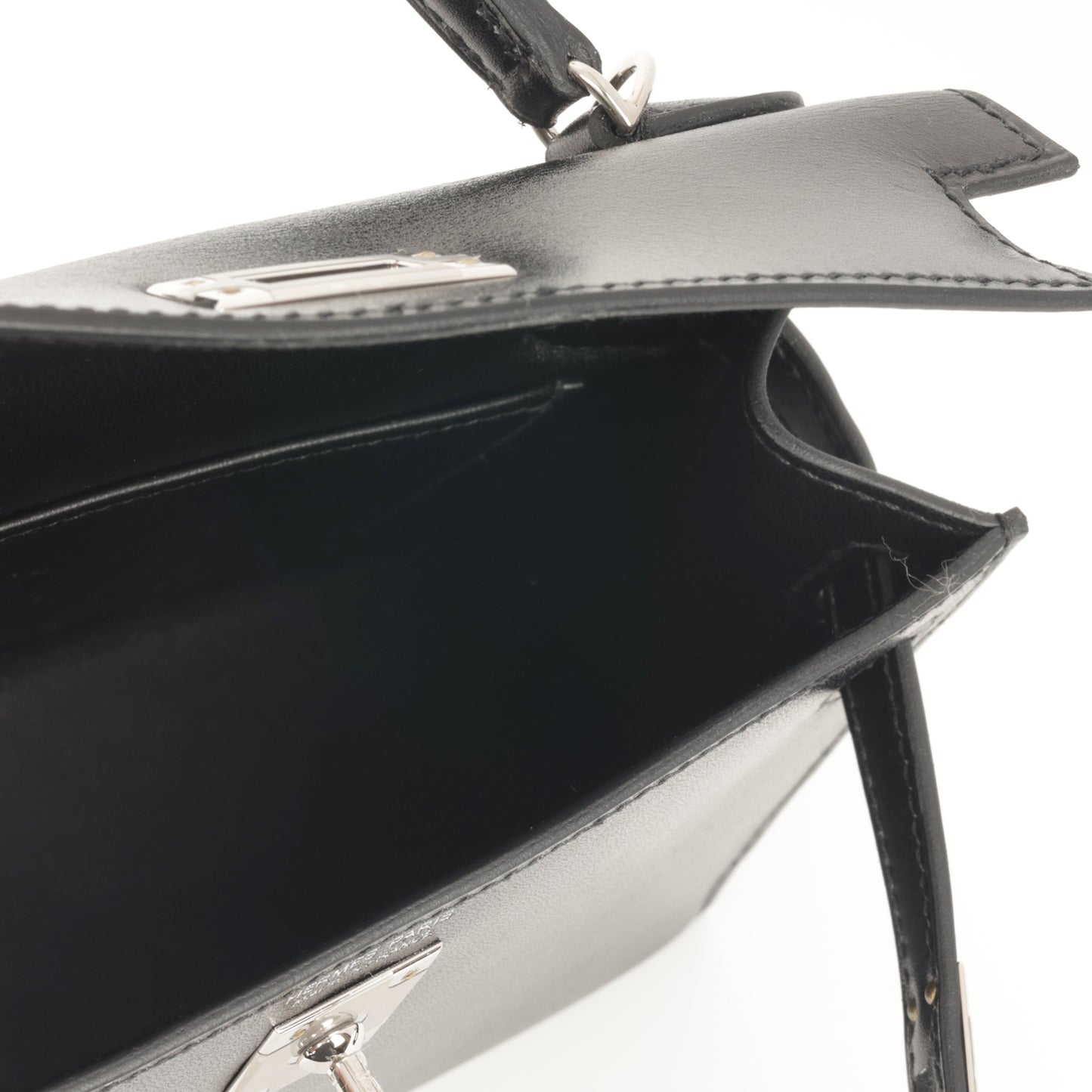 Hermès Mini Kelly - Noir Box Calf