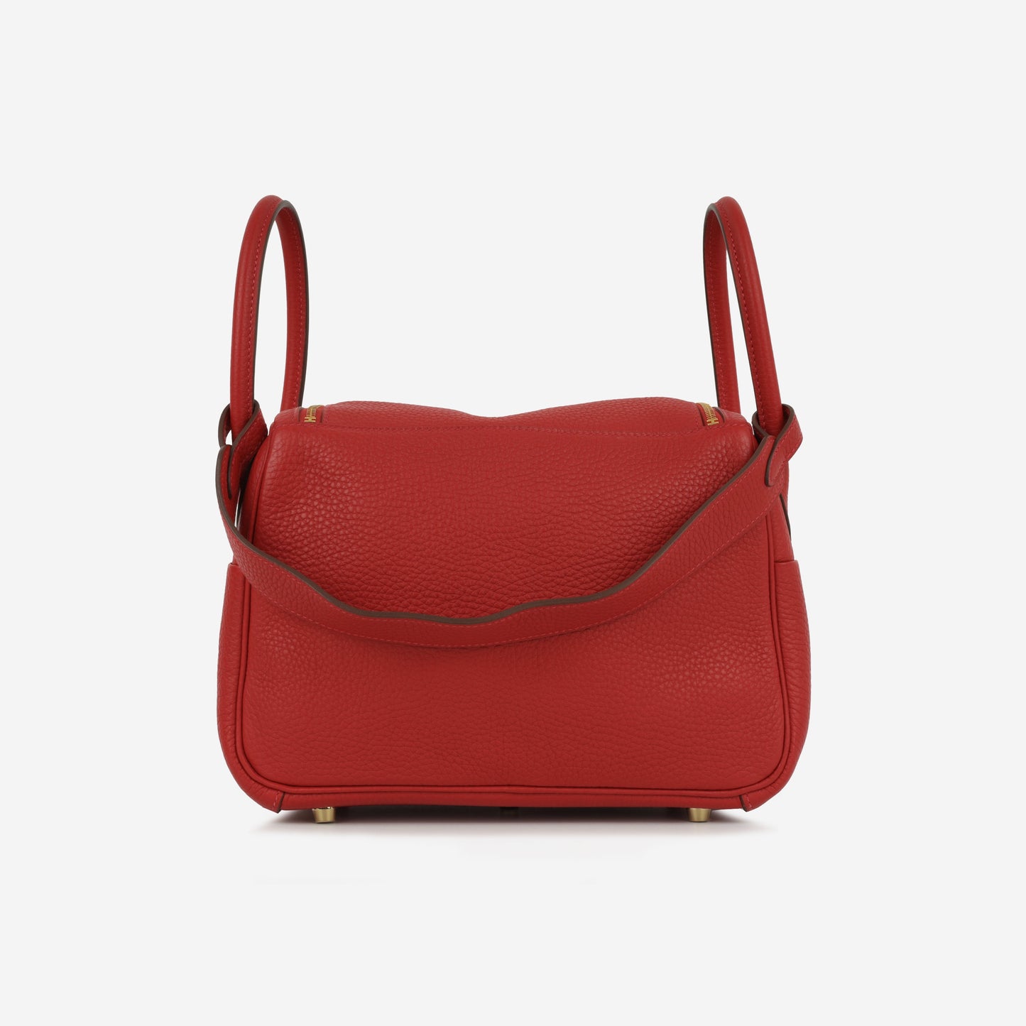 Hermès Lindy 26 - Rouge Garance Clemence | Gold Hardware