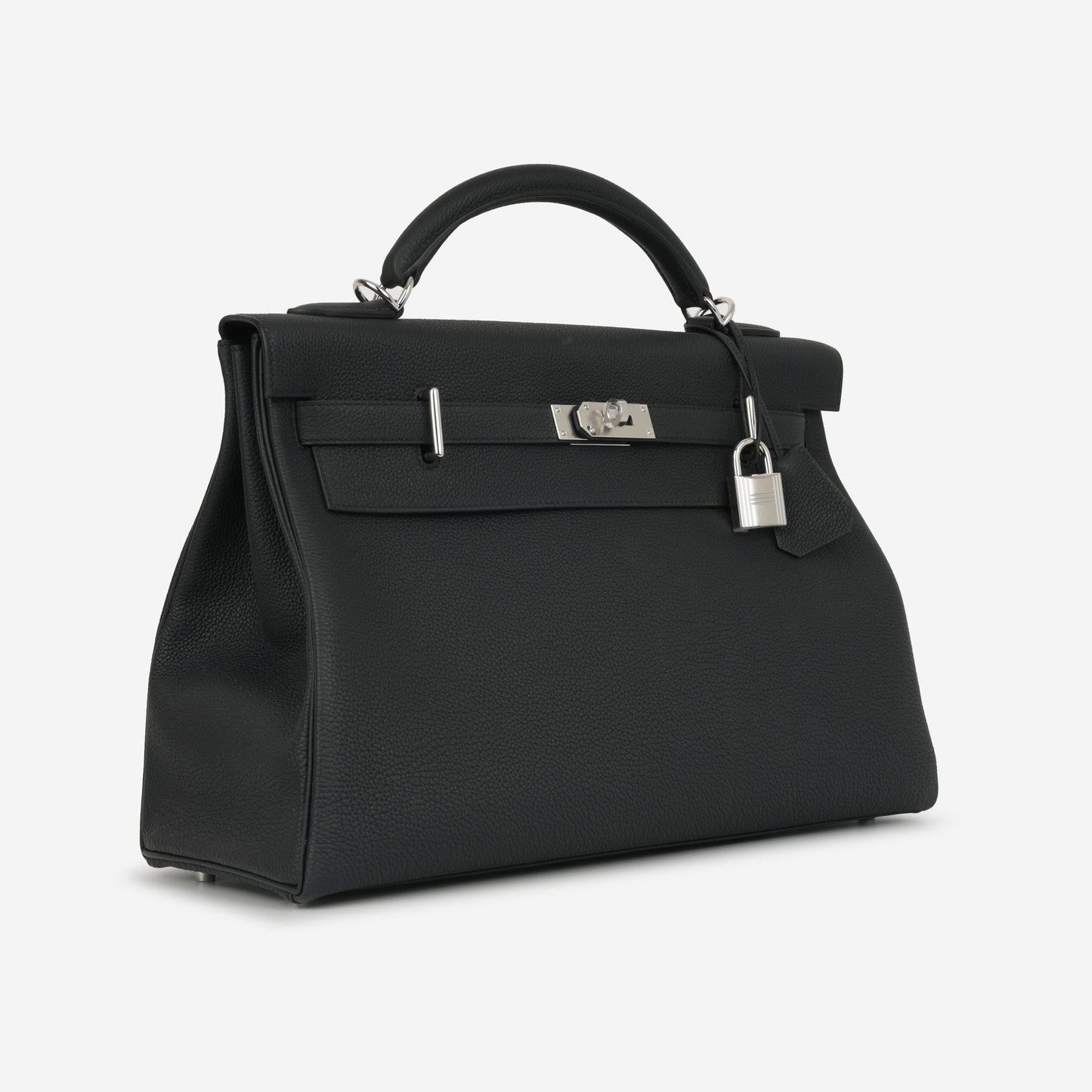Hermès Maxi Kelly 42 - Black Togo | Palladium Hardware