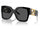 Versace Runway Rectangle Sunglasses Black