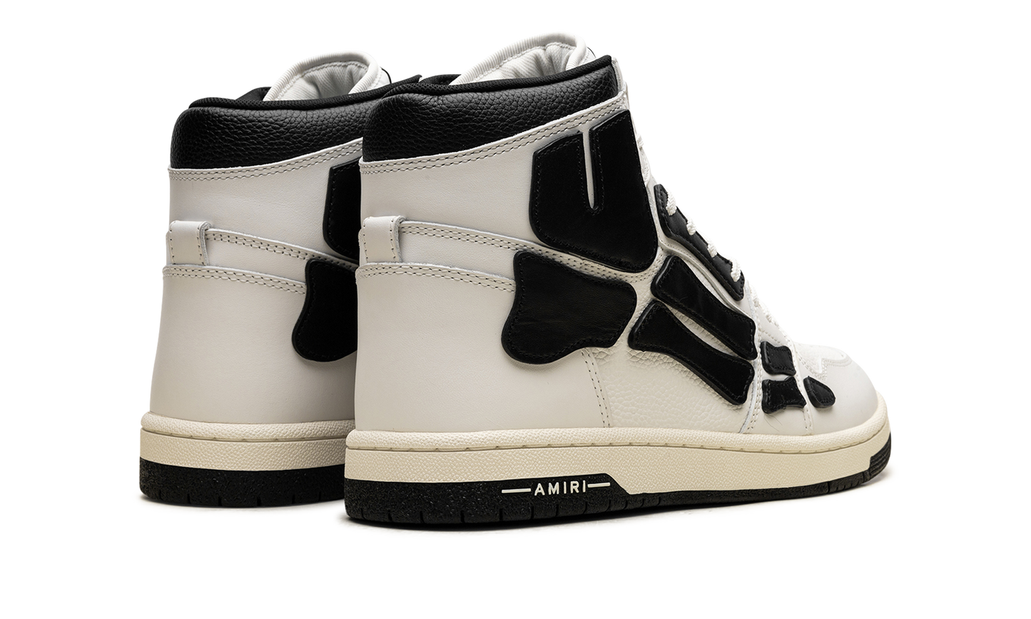 Amiri Skel Top Hi White Black