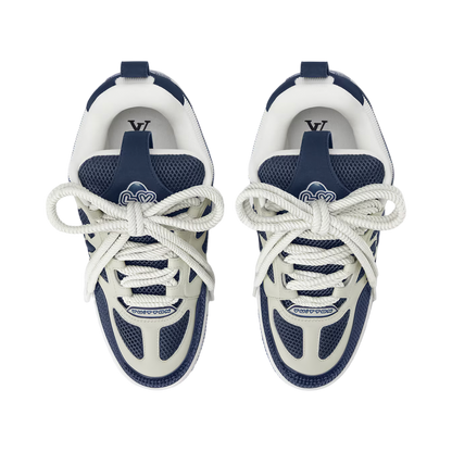 Louis Vuitton Navy Marine LV Skate Trainers