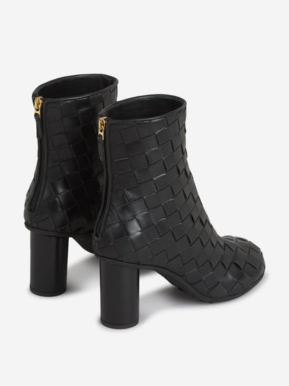 Bottega Veneta Intrecciato Leather Boots