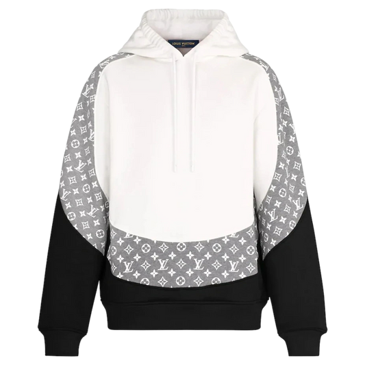 Louis Vuitton Circle Hoodie - White/Grey/Black