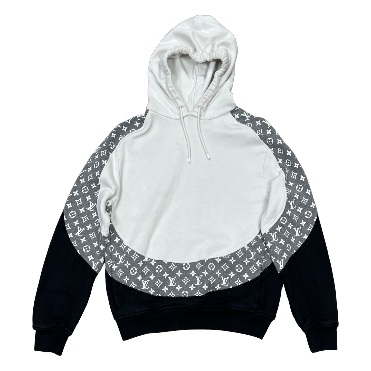 Louis Vuitton Circle Hoodie - White/Grey/Black