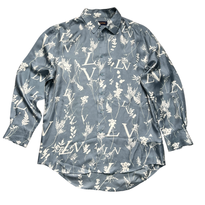 Louis Vuitton LV Printed Leaf Regular Shirt