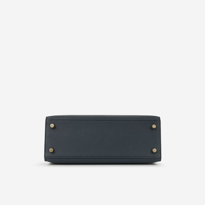 Hermès Kelly 25 - Bleu Indigo Epsom | Gold Hardware