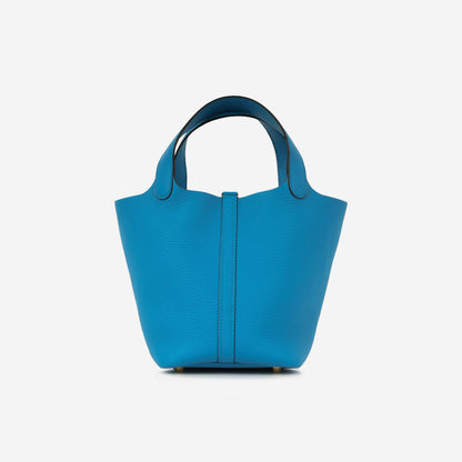 Hermès Picotin 18 - Bleu Zanzibar