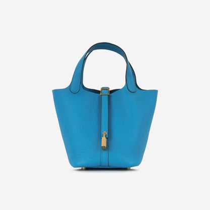 Hermès Picotin 18 - Bleu Zanzibar