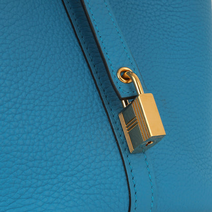 Hermès Picotin 18 - Bleu Zanzibar