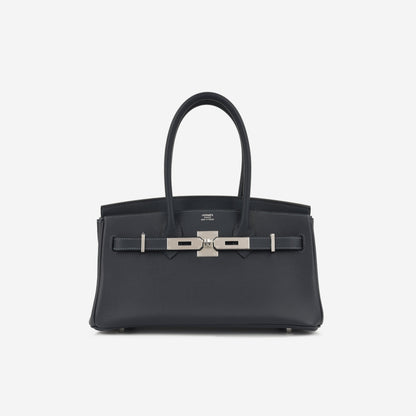 Hermès Shoulder Birkin 29 - Caban Evercolor | Palladium Hardware