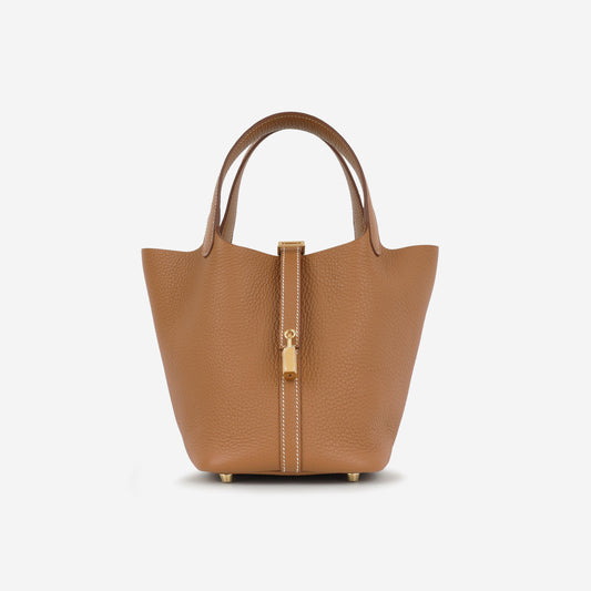 Hermès Picotin 18 - Gold Clemence | Gold Hardware