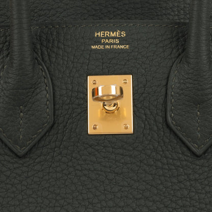 Hermès Birkin 25 - New Vert Fonce Togo | Gold Hardware