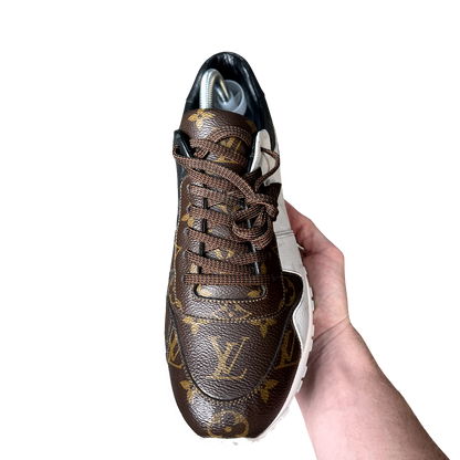 Louis Vuitton Runaways Black/White/Brown LV7.5