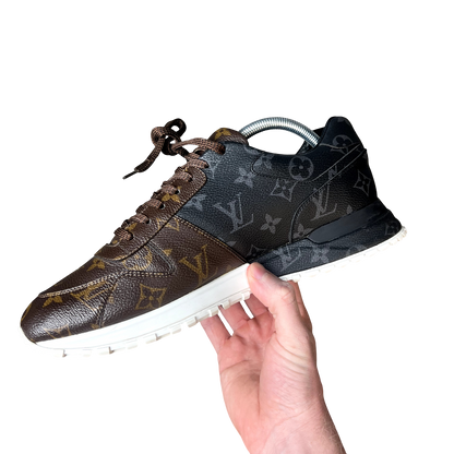 Louis Vuitton Runaways Black/White/Brown LV7.5