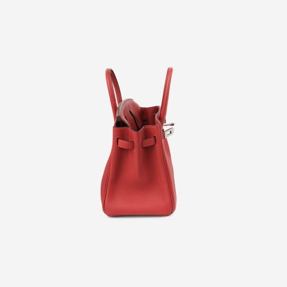Hermès Birkin 25 - Rouge Piment Swift | Palladium Hardware