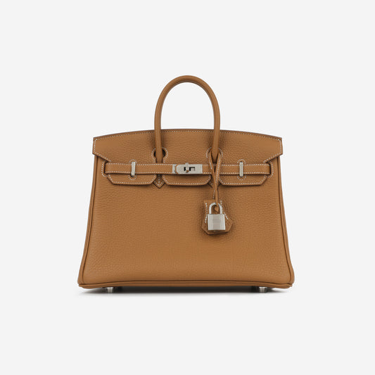 Hermès Birkin 25 - Gold Togo | Palladium Hardware