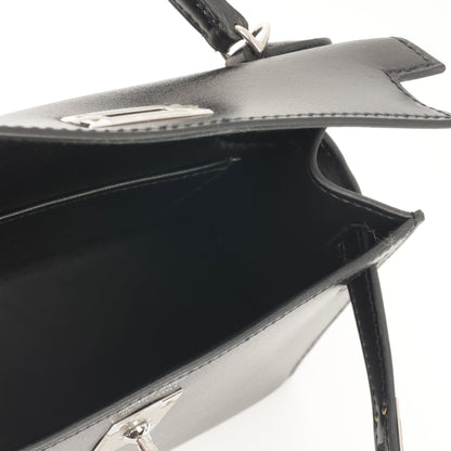 Hermès Mini Kelly - Noir Box Calf