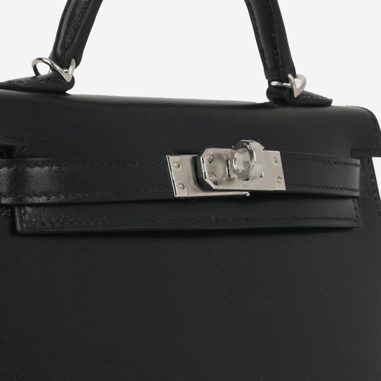 Hermès Mini Kelly - Noir Box Calf