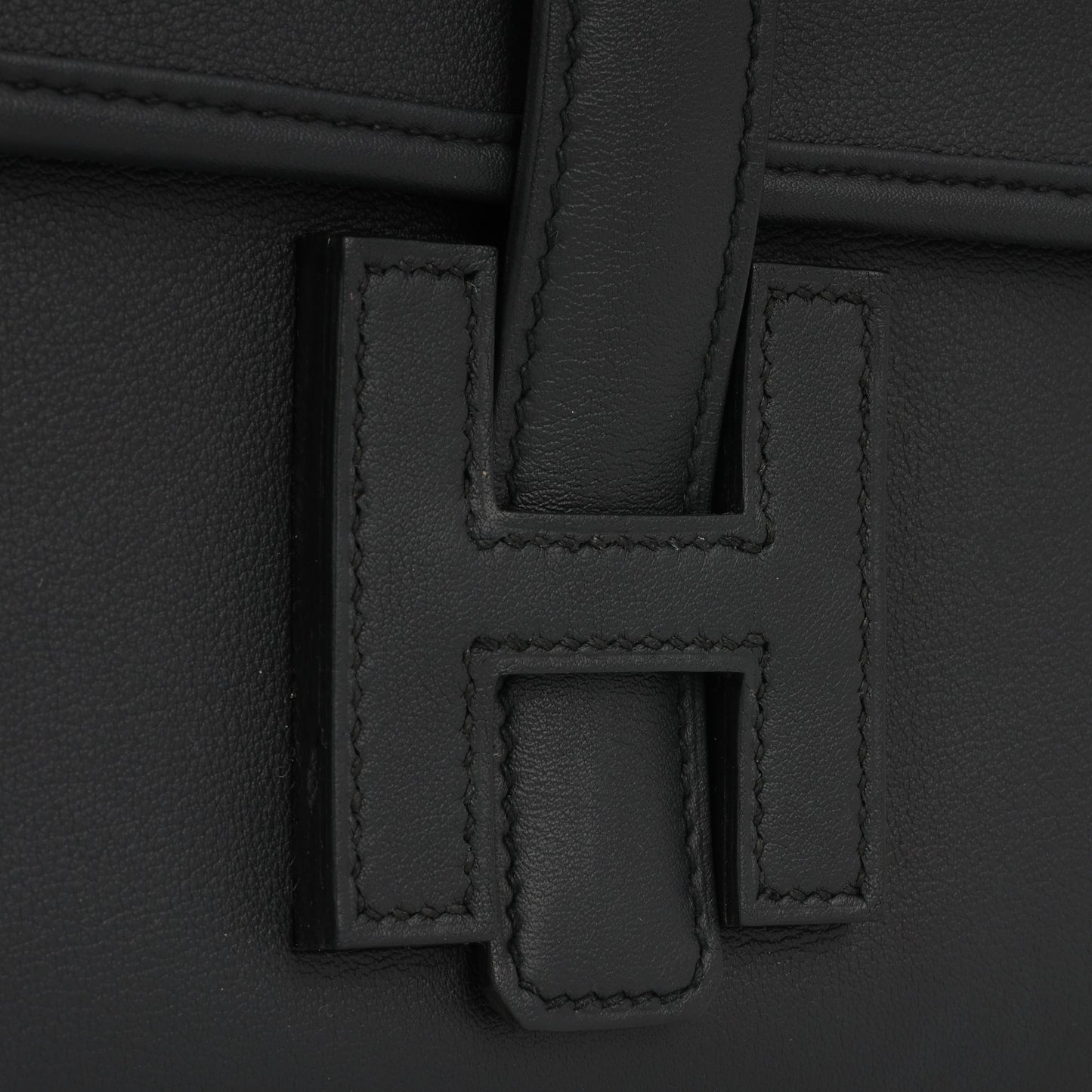 Hermès Jige Clutch 29 - Bleu Nuit