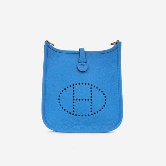 Hermès Evelyne TPM - Bleu Hydra