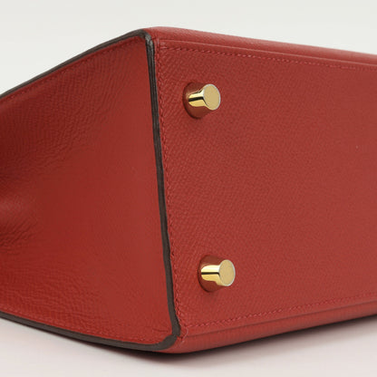 Hermès Kelly 25 - Rouge Casaque