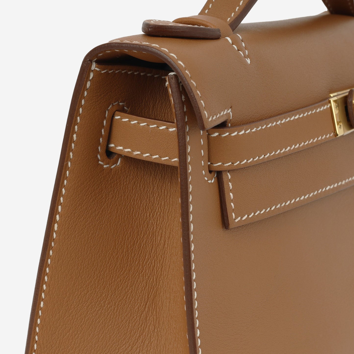 Hermès Kelly Pochette - Gold Swift | Gold Hardware