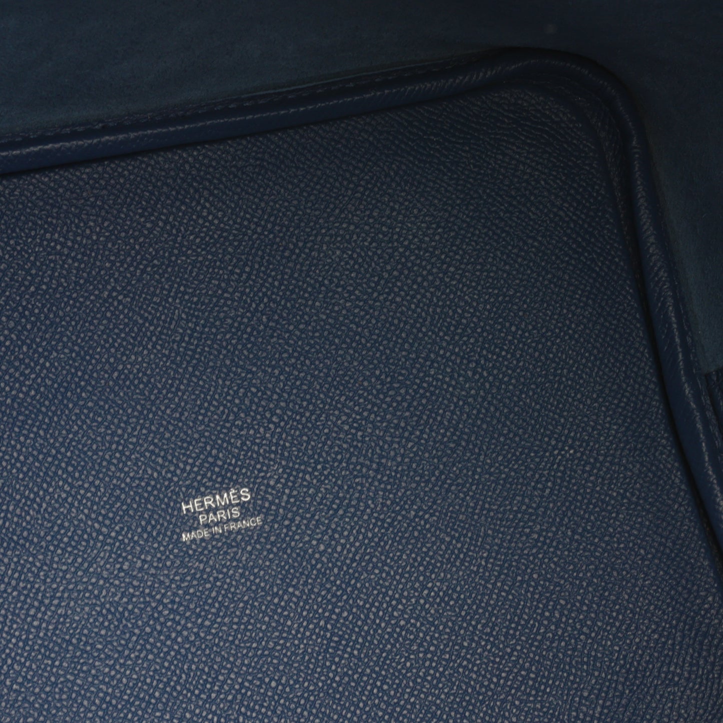 Hermès Picotin 22 Tressage De Cuir - Bleu Encre / Noir / Brique Epsom | Palladium Hardware