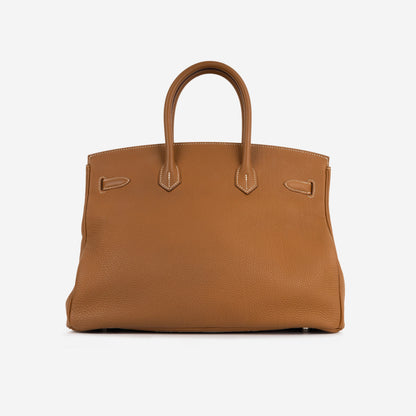 Hermès Birkin 35 - Gold Togo | Palladium Hardware