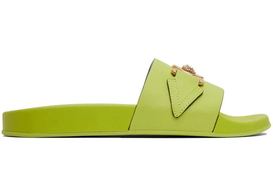 Versace Medusa Biggie Slide Green