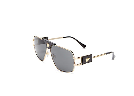 Versace Medusa Steel Sunglasses Gold