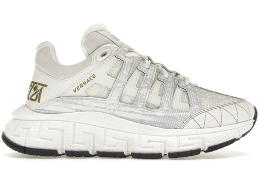 Versace Trigreca White Blue (Women'S)