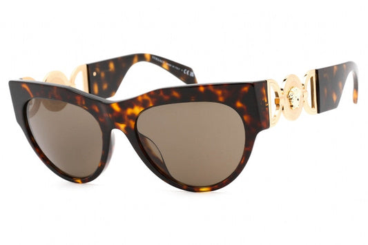 Versace Winged Medusa Sunglasses Tortise