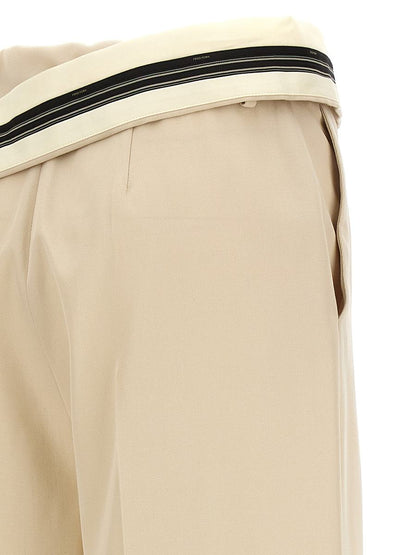 Fendi 'Fendi Roma' Gabardine Trousers