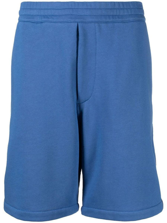 Alexander McQueen Logo Cotton Shorts