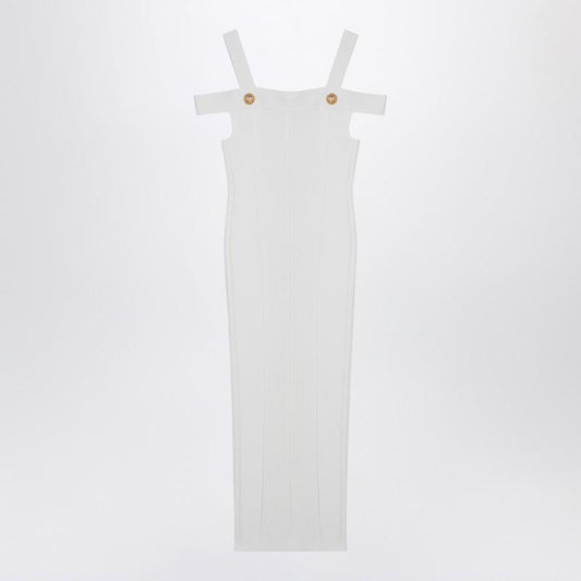 Balmain Knit Dress With Double Straps