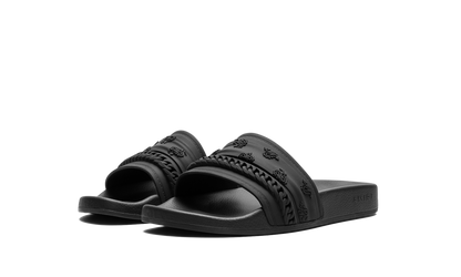 Amiri Bandana Moulded Slides Black Black