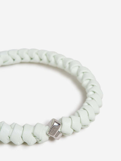 Bottega Veneta Intracciata Leather Bracelet