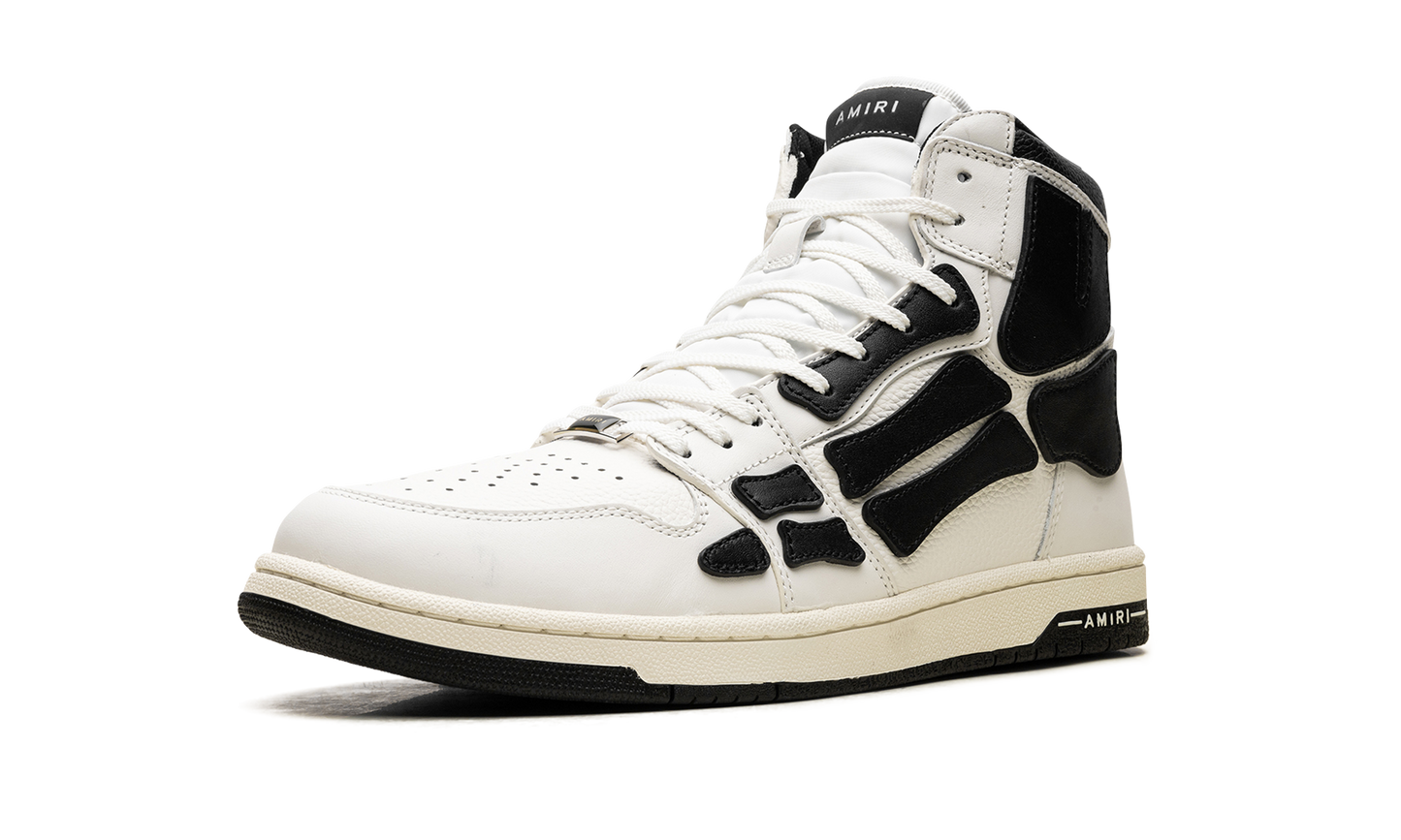 Amiri Skel Top Hi White Black