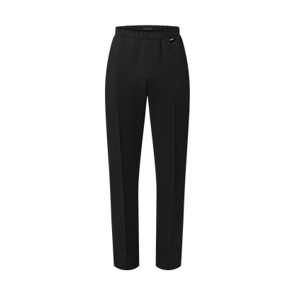 Louis Vuitton Tailored Cotton Jersey Pants Black