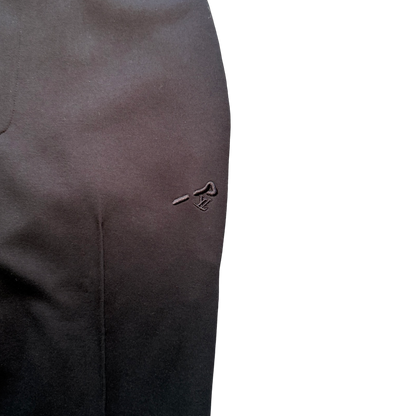 Louis Vuitton Tailored Cotton Jersey Pants Black
