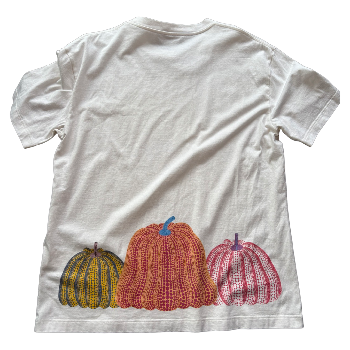 Louis Vuitton x Yayoi Kusama White Pumpkin Print T-Shirt